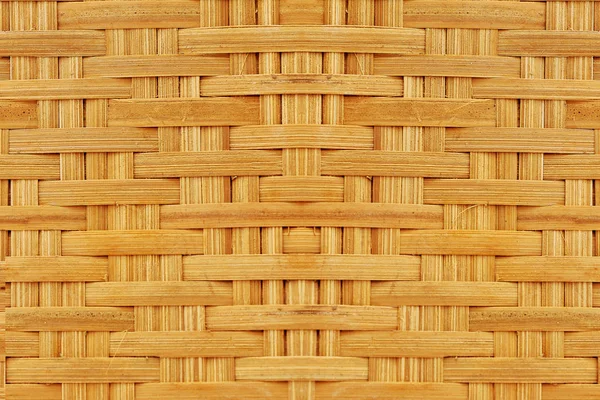 Old dirty brown bamboo weave background from basket. — Stock Photo, Image