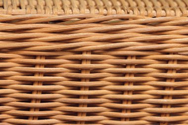 Rattan doku arka plan, hasır zanaat Tayland için.