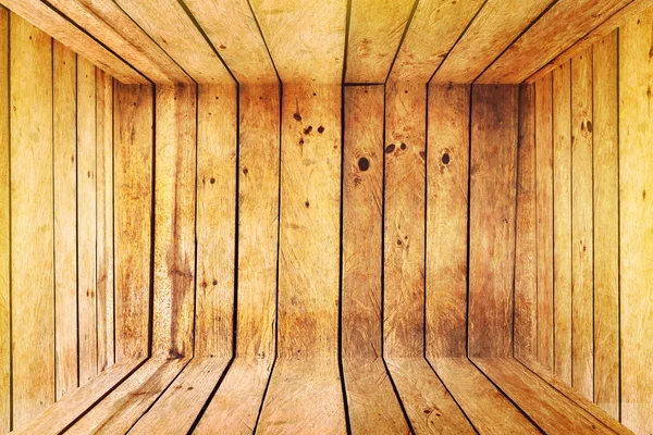 Interior caja de madera vacía por vista superior —  Fotos de Stock