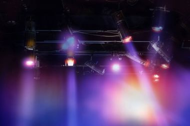 ışık televizyon stüdyosu asılı seti.