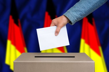 Seçim oy oy sandığı Almanya-