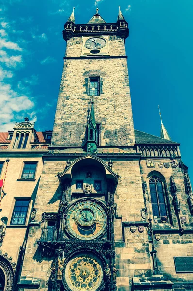 The Astronomical Clock in Prague — Stock Photo, Image