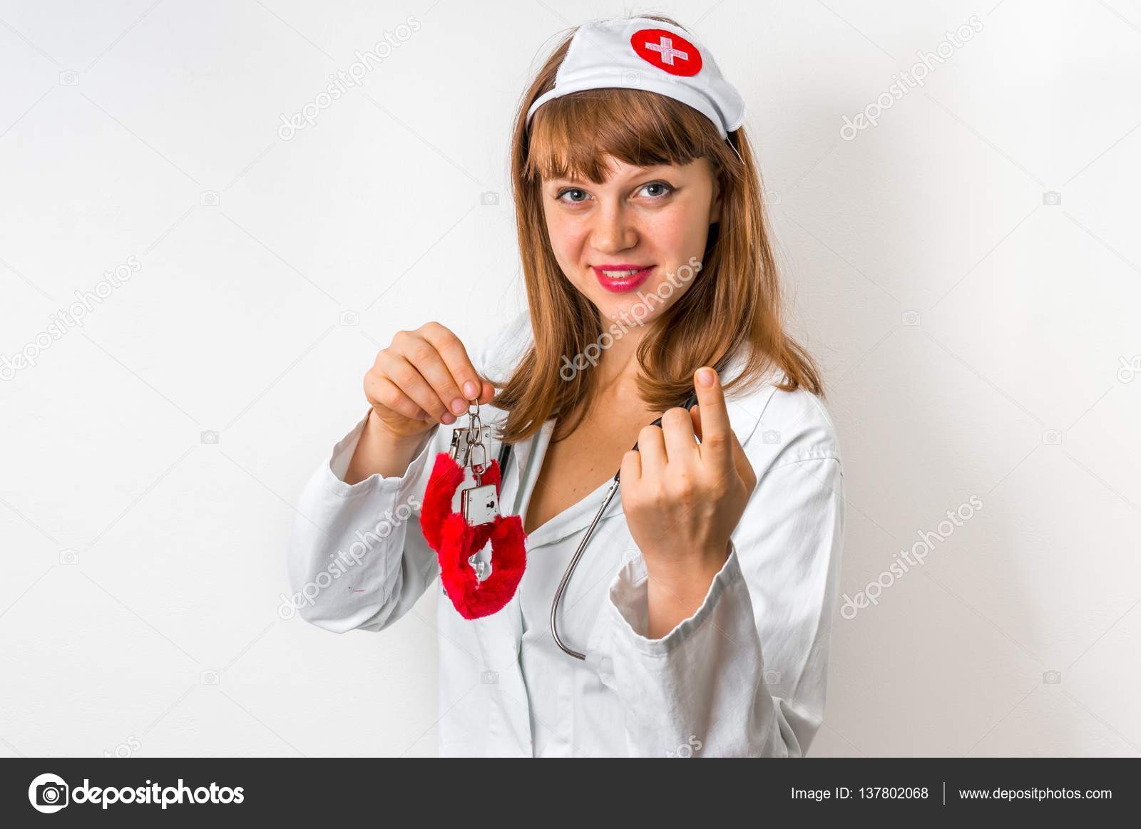 Интересное обследования сексапильной медсестры
