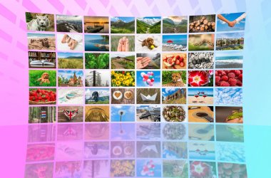 Büyük Multimedya yayın video duvar