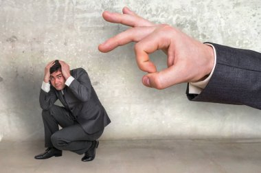 Büyük patron onun alt işçi ile oynamak