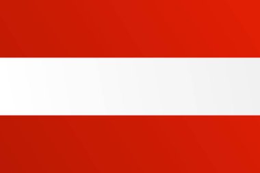 Avusturya bayrağı geçiş rengi - vektör görüntüsü ile