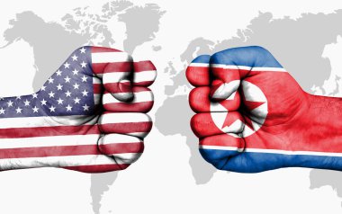 ABD ve Kuzey Kore - erkek yumruk arasında çatışma