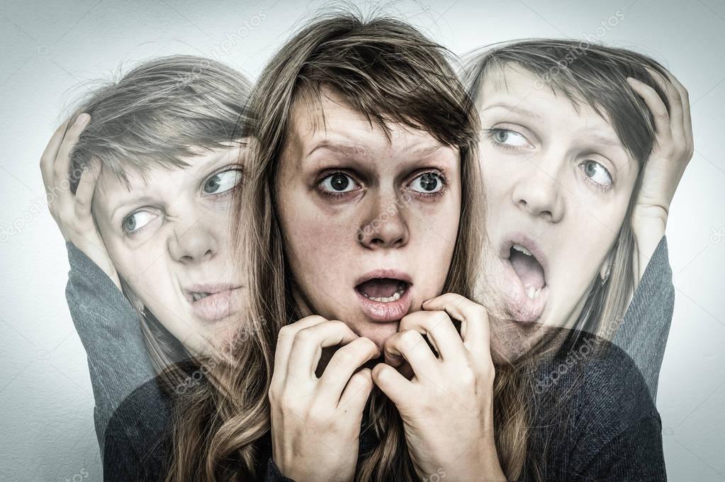 Woman with split personality suffers from schizophrenia