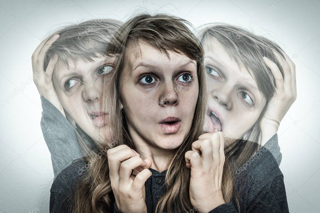 Woman with split personality suffers from schizophrenia