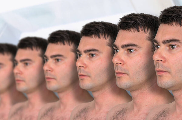 Множество мужчин подряд - понятие генетического клона
