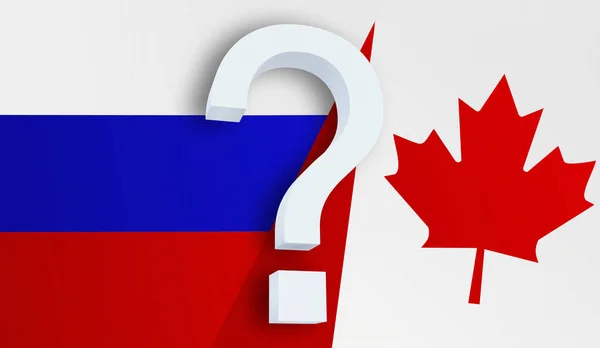 Betrekkingen tussen Rusland en Canada — Stockfoto