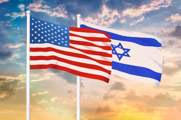 Relazioni tra gli Stati Uniti e Israele — Foto Stock