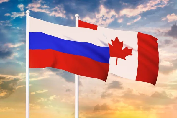 Betrekkingen tussen Rusland en Canada — Stockfoto