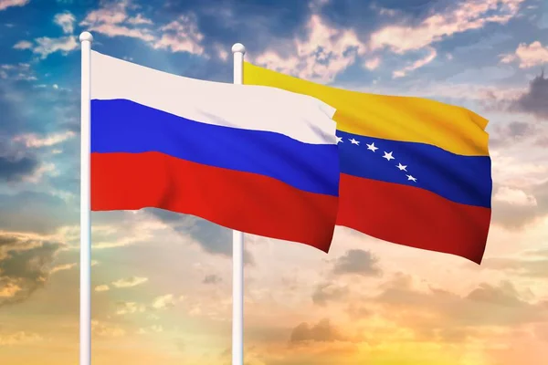 Beziehung zwischen Russland und der Venezuela — Stockfoto