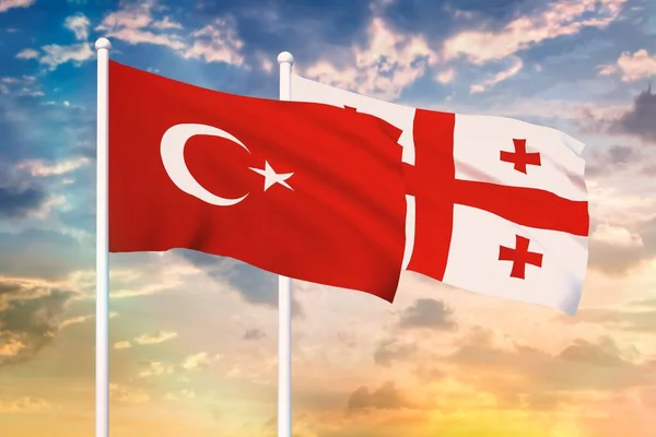 Relação entre a Turquia e a Geórgia — Fotografia de Stock