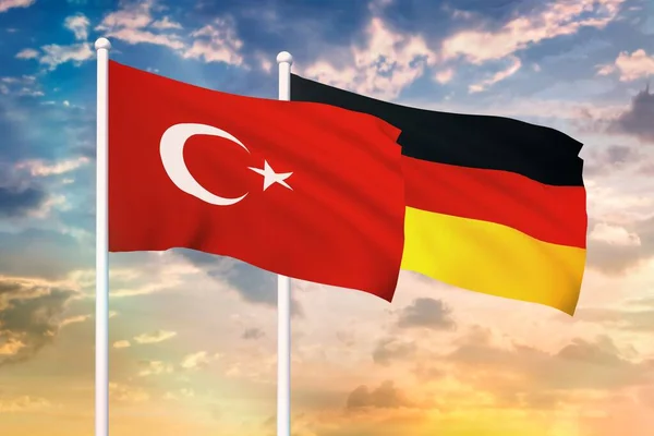 Σχέση μεταξύ Τουρκίας και Γερμανίας — Φωτογραφία Αρχείου