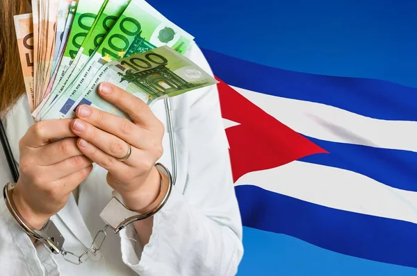 Korupcja i przekupstwo medyczne na Kubie — Zdjęcie stockowe