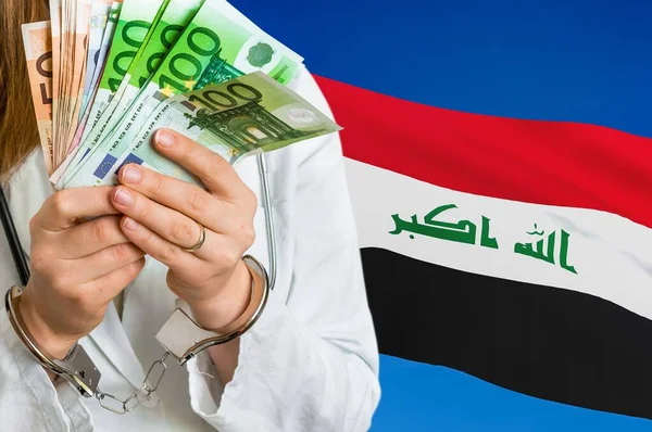 Corruzione medica e corruzione in Iraq — Foto Stock