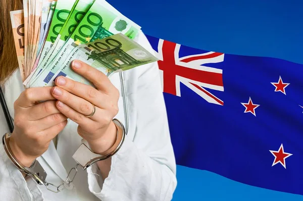 Korupcja i przekupstwo medyczne w Nowej Zelandii — Zdjęcie stockowe