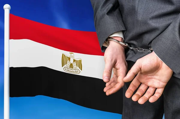 Prigioni e corruzione in Egitto — Foto Stock