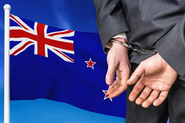Prisons and corruption in New Zealand — Stock Photo, Image