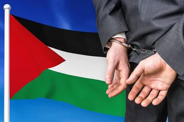 Prisiones y corrupción en Palestina — Foto de Stock