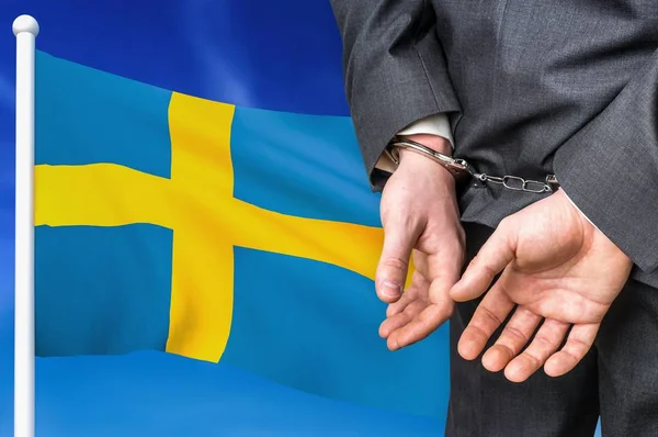 スウェーデンにおける刑務所と汚職 — ストック写真
