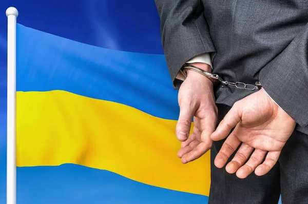 Тюрьмы и коррупция на Украине — стоковое фото