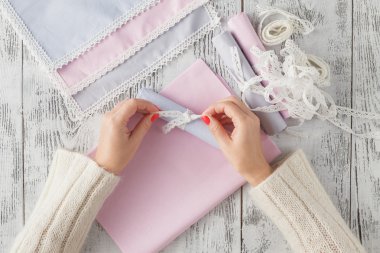 Şerit yay hediye çiçek el yapımı craft el katlama şerit decoratio