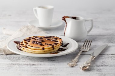 tatlı, çikolatalı krep