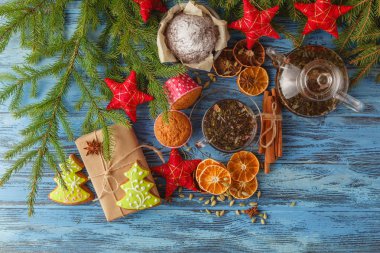 Noel mulled şarap. Mutlu Noeller.