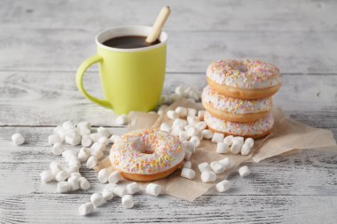Donuts hızlı atıştırma için