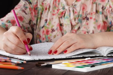 Wonam boyama kitabı boyama tarafından rahatlatıcı