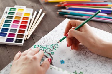 Wonam boyama kitabı boyama tarafından rahatlatıcı