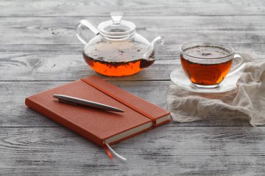 Gün bardak çay ile planlama