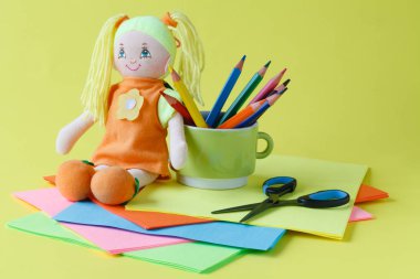 maddeleri çocukların yaratıcılık için arka plan