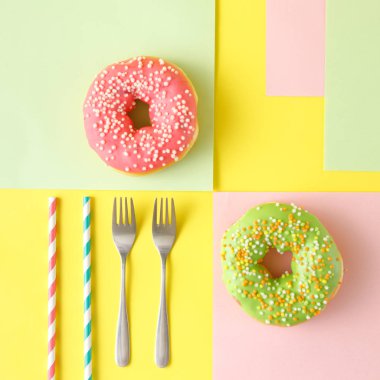 buzlu halka içinde çikolata kaplı