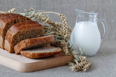 ev yapımı ekmek dilimlenmiş