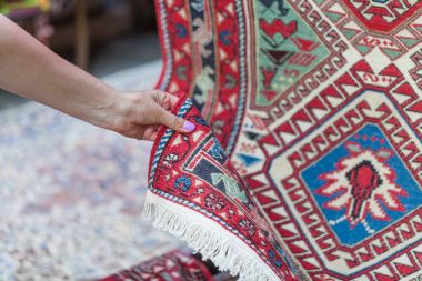 Gürcü beyaz antika Kilim Kilimler
