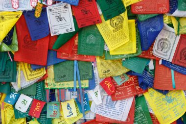 Tibet Budizmi dua bayrakları (lungta) 