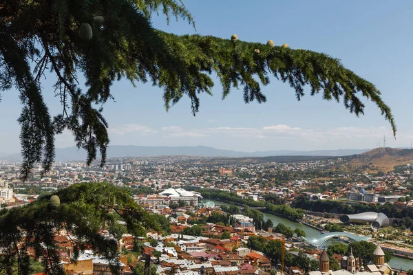 Blick auf die Stadt Tiflis, Georgien, Europa — Stockfoto