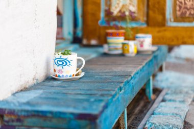 Zanaat dükkanı için rahat tasarım yaratıcı entranse