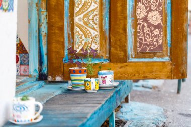 Zanaat dükkanı için rahat tasarım yaratıcı entranse