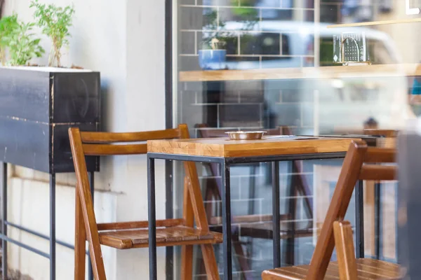 Tablo bir yaz şehir Cafe