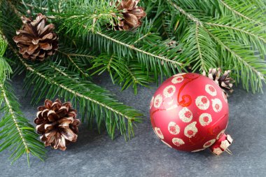 Karanlık tablo Xmas kompozisyonu