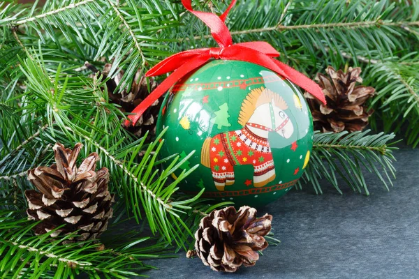 Karanlık tablo Xmas kompozisyonu