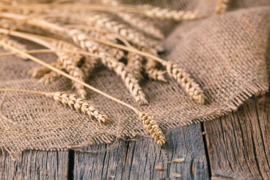 rustik ahşap masa çavdarlı kulakları