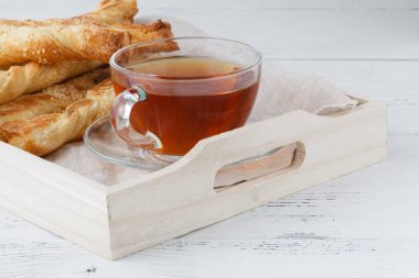 Peynir ekmek. Ev yapımı peynir Breadsticks