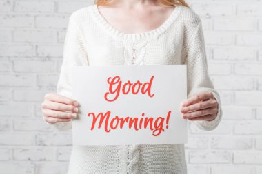 Günaydın yazıt el gemide