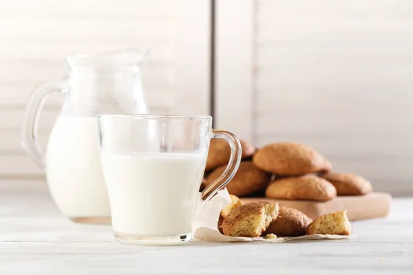 Biscuits Snickerdoodle à la cannelle et au lait — Photo